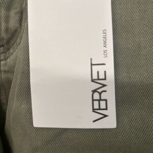 Vervet Leslie 90’s Vintage Flare green jeans